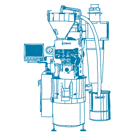 loring roasting machine 