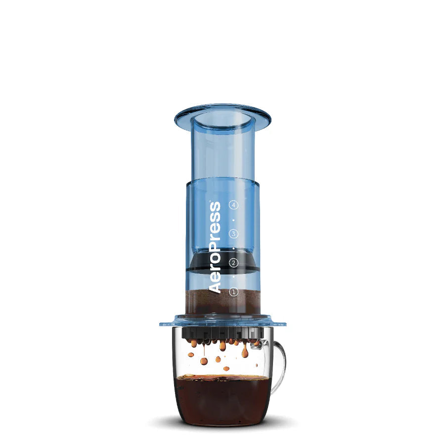 AeroPress Coffee Maker – Blue